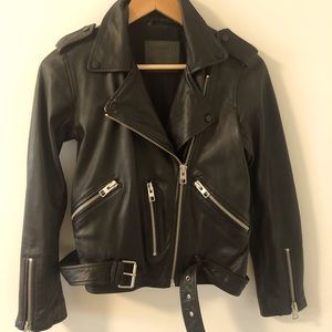 ALL SAINTS Balfern Leather Biker Jacket